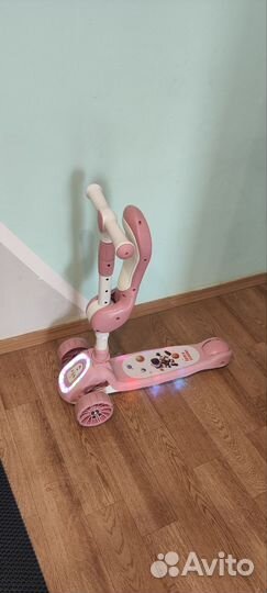 Самокат детский с сиденьем