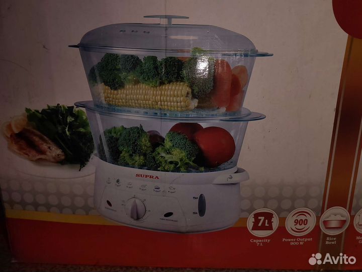 Пароварка supra