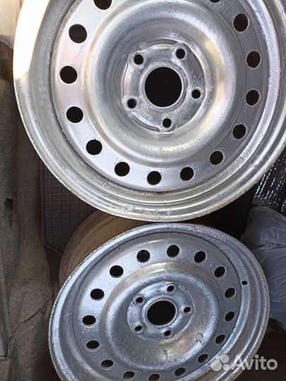 Диски штампованные на 15, kia, Hyundai, волга