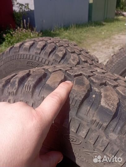 Грязевая резина на ниву r16