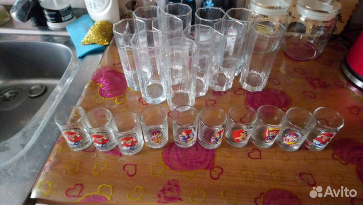 Рюмка и бакалы