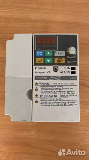 Частотный преобразователь varispeed v7 omron