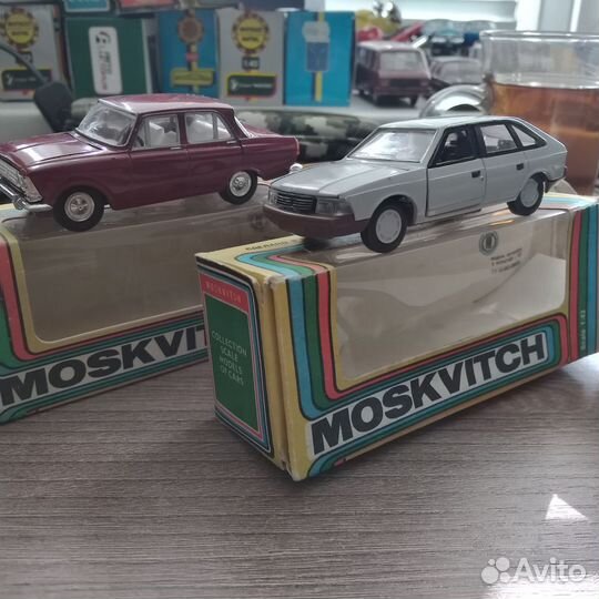 Модели машин СССР 1/43