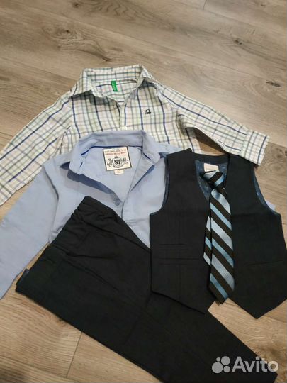 Костюм и рубашки на мальчика 1.5 года