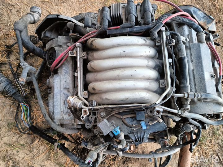 Двигатель по запчастям на audi a6 c5 2.4 APS