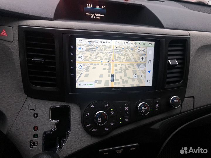 Магнитола Toyota Sienna 3 Android