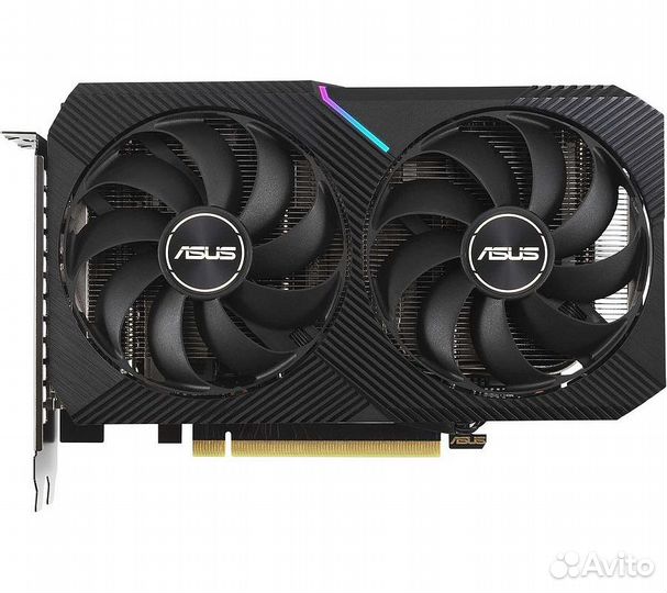 Видеокарта Asus GeForce RTX 3060Ti Mini OC 8Gb LHR