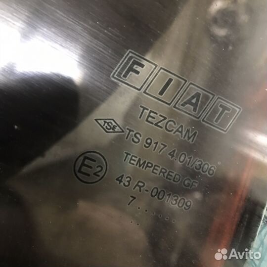 Стекло fiat Albea