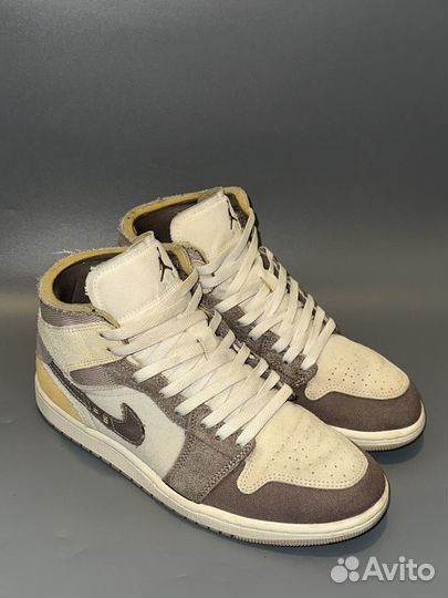 Кроссовки Nike Air Jordan 1 Mid Craft оригинал