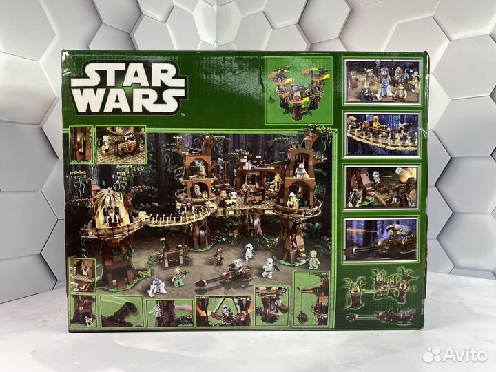 Конструктор Star Wars Деревня Эвоков 1990 деталей