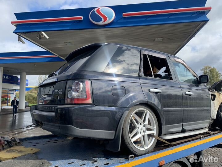 Land Rover Range Rover Sport 4.4 AT, 2008, битый, 200 000 км