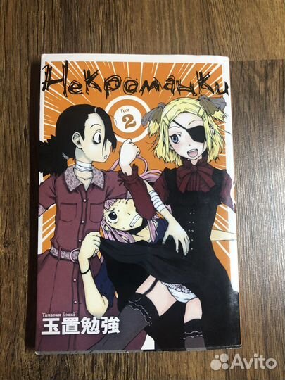 Манга Некроманки 2 том. Тамаоки Бэнке