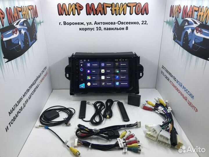 Магнитола android Toyota Fortuner Teyes CC3 4/32Gb