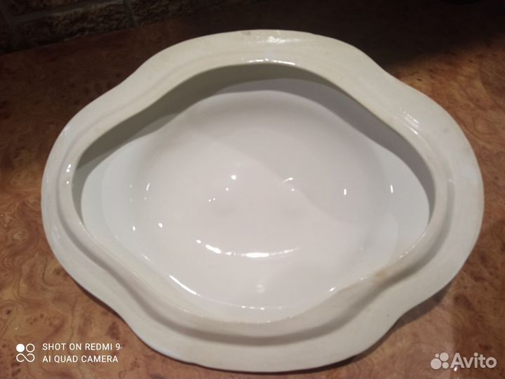 Фарфоровая супница СССР