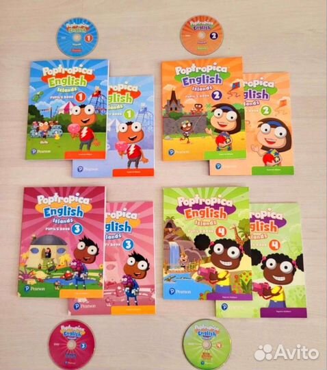 Poptropica English Islands 1, 2, 3, 4
