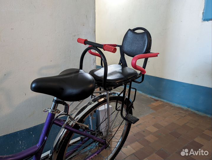 Детское велокресло на багажник