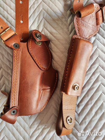 Хольстер кобура пм натуральная кожа