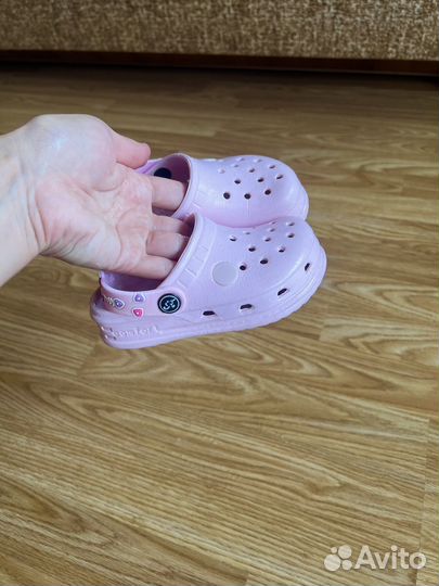 Сабо crocs детские 24 сандалии