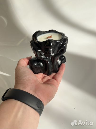 Подсвечники из гипса