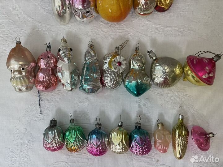 Елочные игрушки СССР