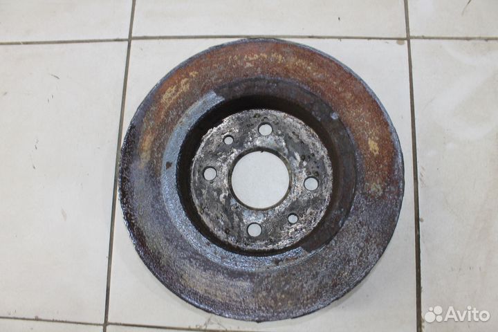 Диск тормозной передний вентилируемый Kia Spectra
