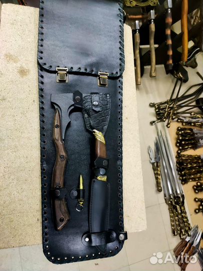 Шашлычный набор нож топор