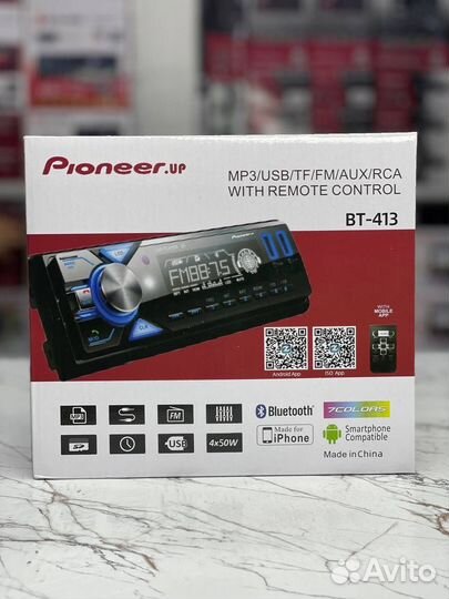 Магнитола pioneer UP BT-413 оптом
