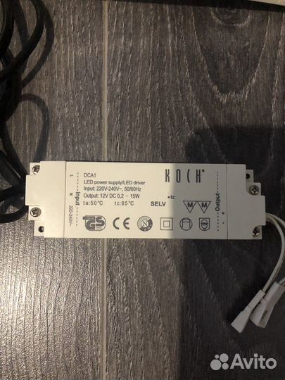 Блок питания и диммер