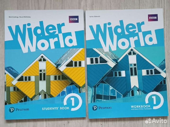 Учебник и тетрадь по английскому Wider World