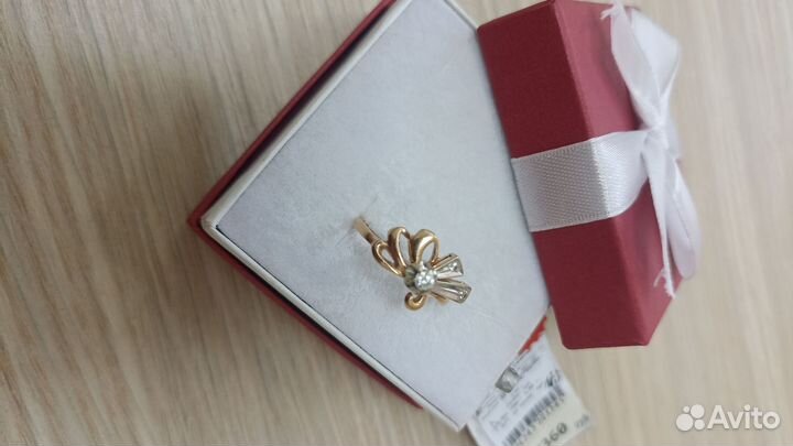 Золотое кольцо проба 585 Арт. 007624320124