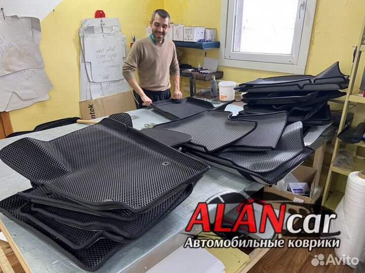 Коврики ева 3d с бортиками