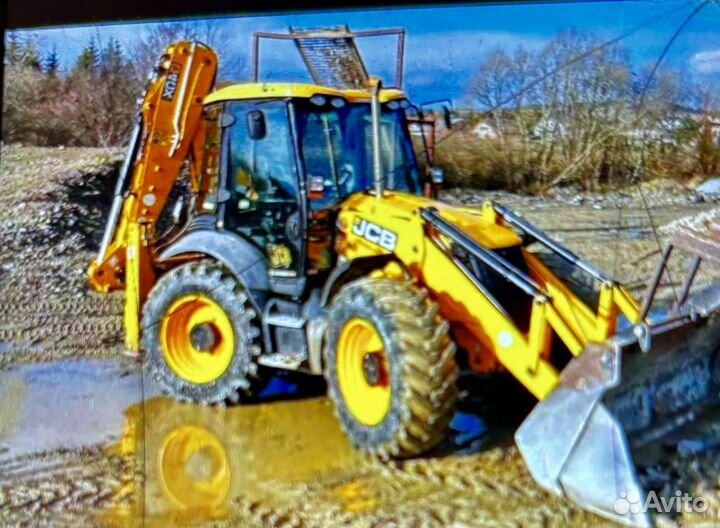 Услуги экскаватора погрузчика jcb