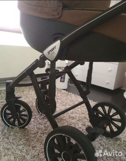 Коляска anex sport 2 в 1 discovery edition + Cybex