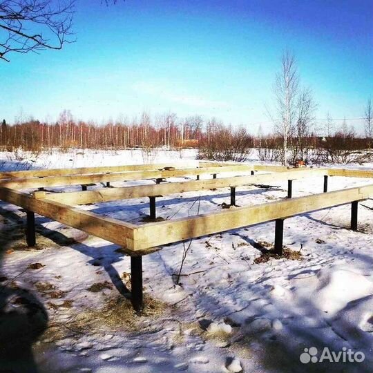 Винтовые сваи Монтаж винтовых свай