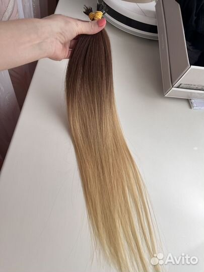 Волосы для наращивания омбре