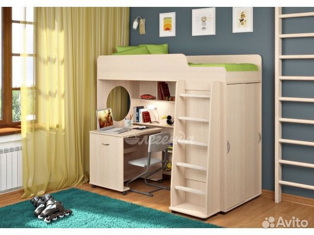 Кровать чердак