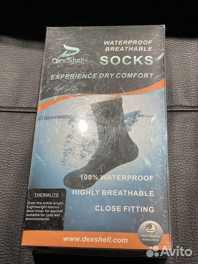 Водонепроницаемые носки Dexshell 36-38рр