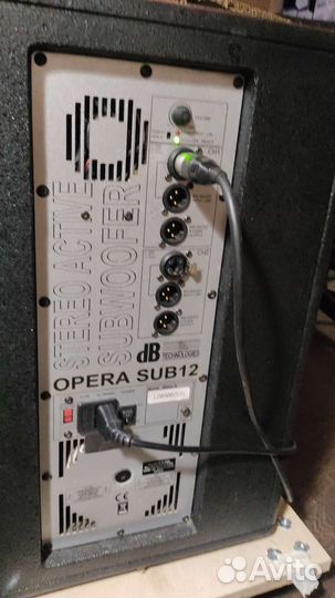 Сабвуфер активный DB technologies opera 12 sub
