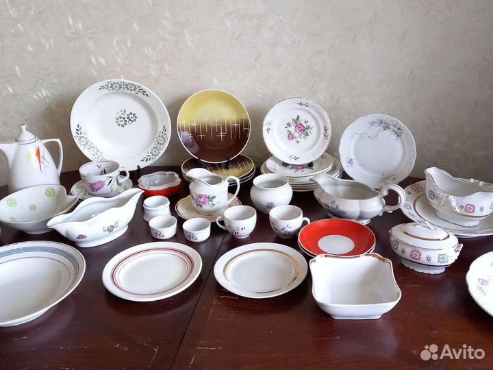 Посуда винтаж 20-х - 60-х