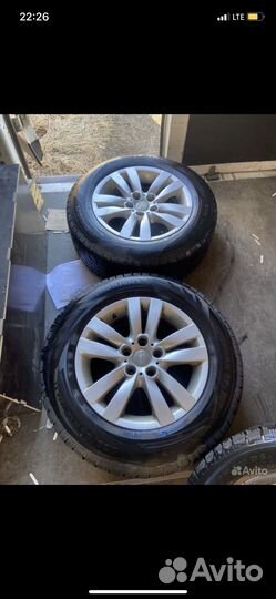 Литые диски r17 на BMW бу 161 стиль