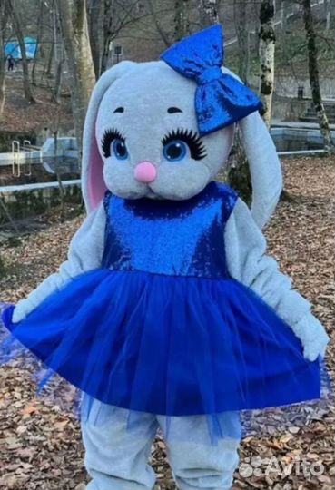 Заяц ростовая кукла