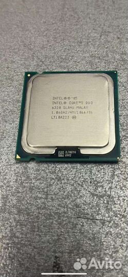 Процессор Intel core 2 duo 6320 куллер intel