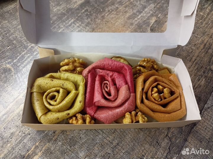 Подарочные наборы. Пастила, орехи, чай