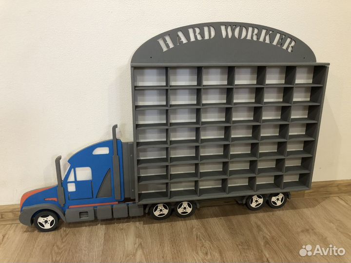 Полка парковка для машинок игрушек