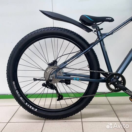 Скоростной велосипед синий новый