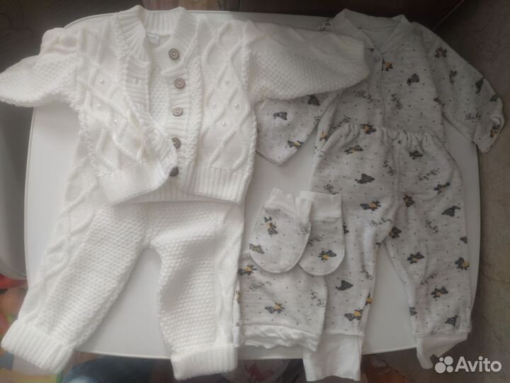 Детские вещи от 0 до 3 мес