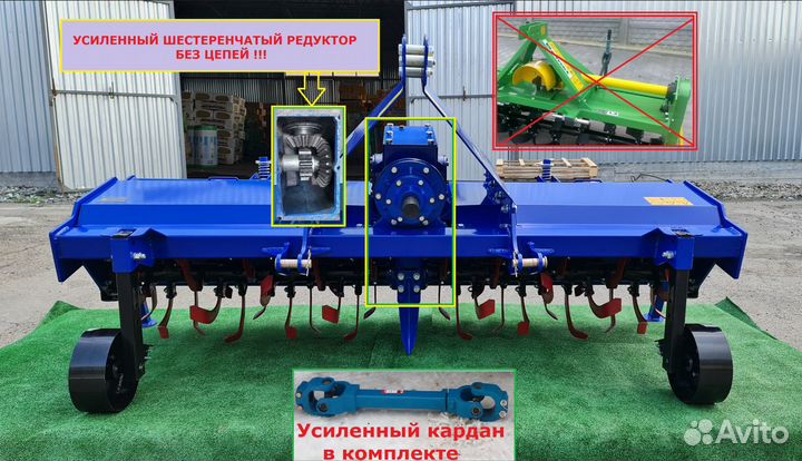 Почвофреза ВАШ ТРАКТОР ФН-210, 2023