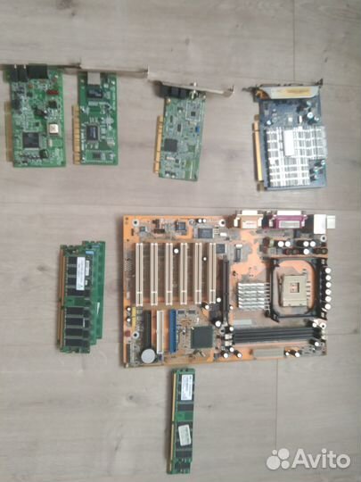 Старые комплектующие для пк