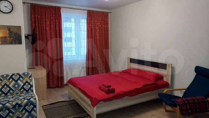 1-к. квартира, 38 м², 11/17 эт.