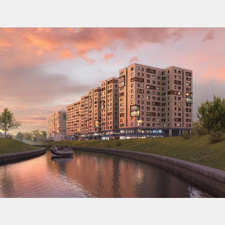1-к. апартаменты, 48,5 м², 11/13 эт.